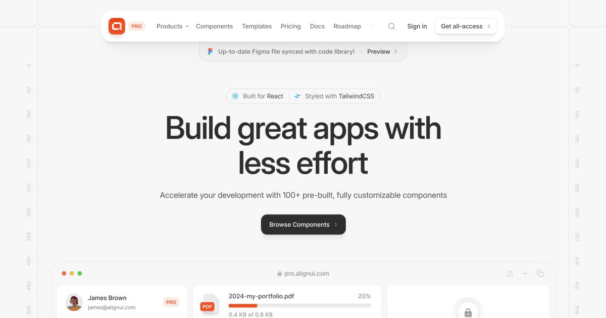 AlignUI Design System - Design and development perfectly aligned
